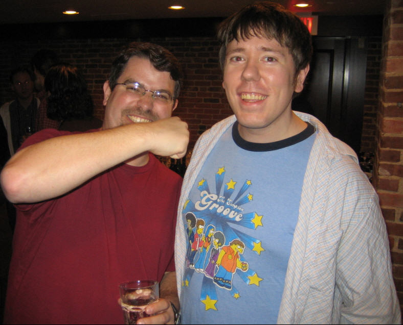 Matt Cutts & Aaron Wall.