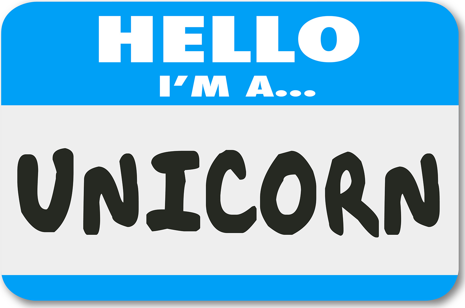 I am a unicorn.