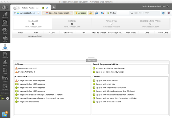 awr-site-audit-interface-overview