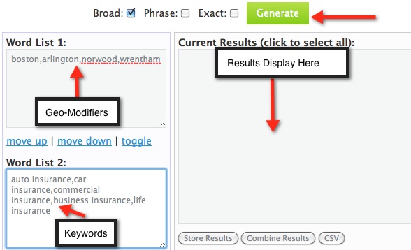 together generator