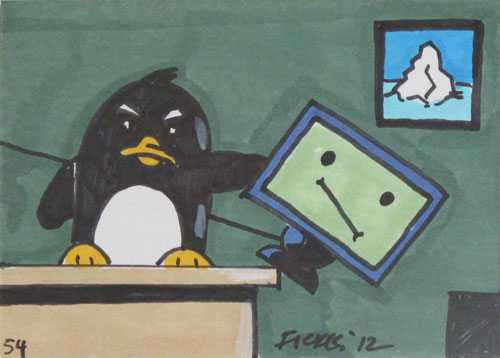 Penguin Update Drawing.