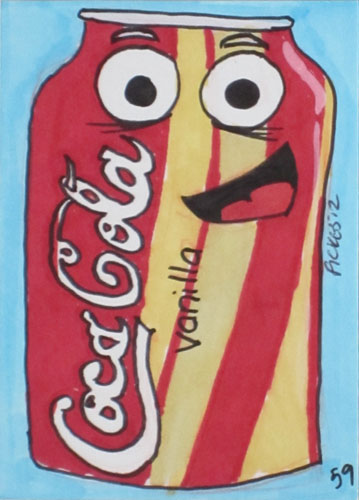 Vanilla Coke Drawing.