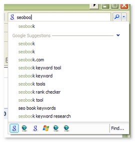 Internet Explorer 8 Search Bar
