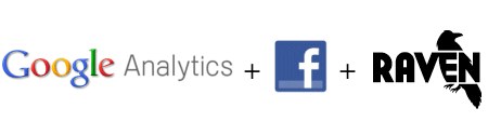 Facebook and Google Analytics with Raven